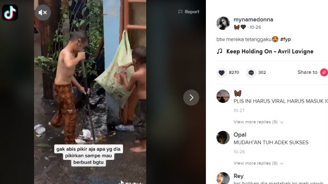 Viral Video Dua Bocah Main di Got Sampai Basah Kuyup, Aksinya Bikin Kagum