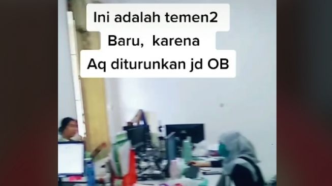 Viral Curhat Desainer Grafis Turun Jabatan Jadi OB, dulu Desain Kini Ngepel