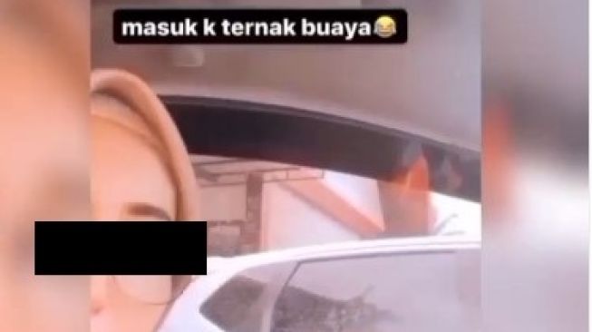 Viral Wanita Sebut Kantor Polisi Peternakan Buaya, Fotonya Jadi Sorotan