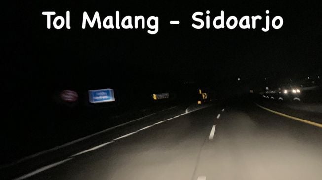 Tol Malang-Sidoarjo DItempuh 23 Menit, Cerita Wanita ini Bikin Merinding