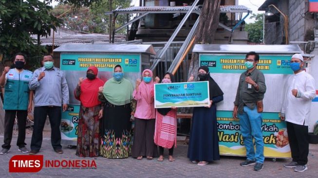 Lembaga Zakat Gresik Berkontribusi Pulihkan Ekonomi di Tengah Pandemi