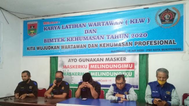PWI Batusangkar Bersilaturrahmi ke PWI Bukittinggi