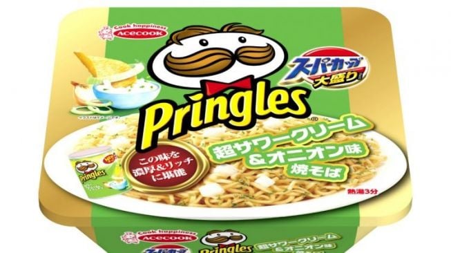 Wow, Jepang Rilis Mi Instan Rasa Keripik Kentang Pringles