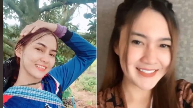 Viral! Wajahnya Mirip Nella Kharisma, Cewek Cantik Ini Jago Panen Durian