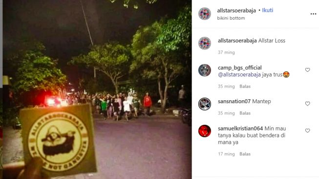 Isu Gengster ABG Tanggung Surabaya Tawuran Live di IG Hebohkan Warga