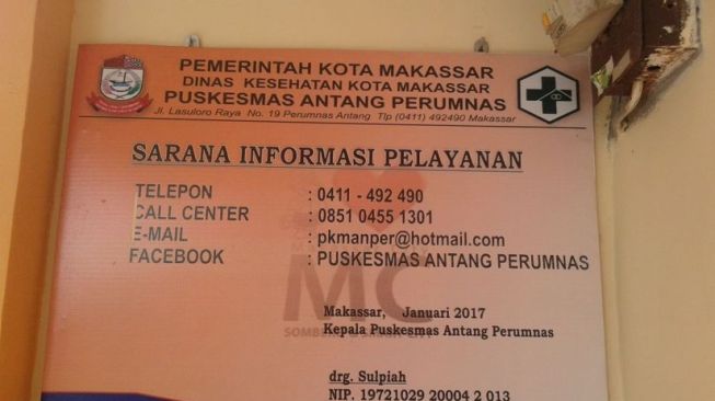 Kepala Puskesmas Antang Perumnas Dijatuhi Sanksi oleh KASN