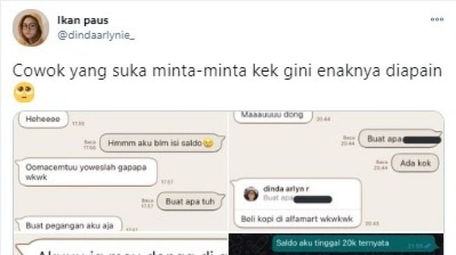 Curhat Wanita Punya Pacar Suka Minta Uang Alasan di-PHK, Bikin Publik Gemas