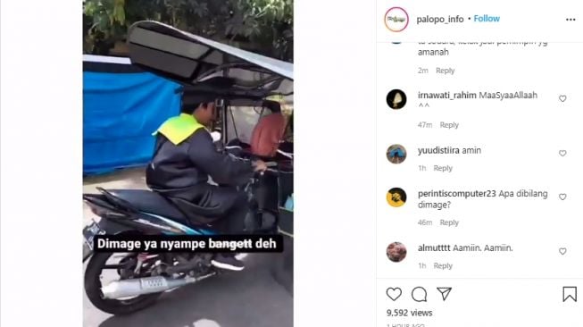 Wisudawan di Palopo Boncengkan Orang Tua Pakai Bentor, Publik Salut!