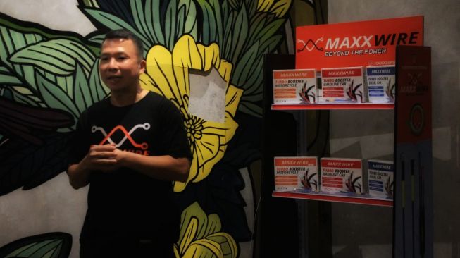 PT Maju Gemilang Persada, produsen kabel performa MaxxWire tengah memaparkan kabel cerdas itu [Dok PT MGP].