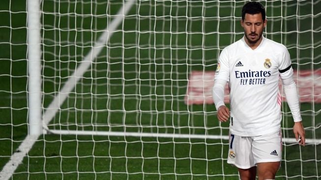 Cedera Paha, Eden Hazard Lagi-lagi Terlempar dari Skuat Real Madrid