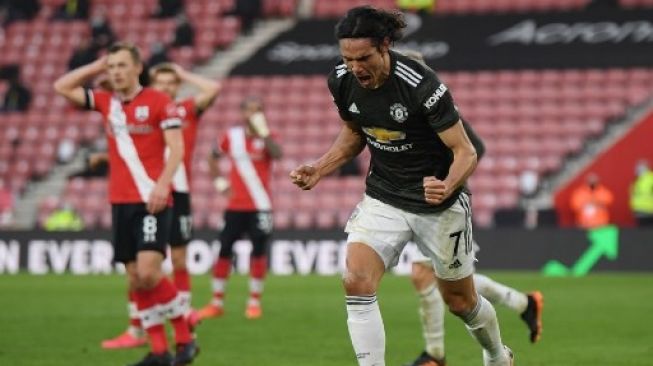 Edinson Cavani Terancam Sanksi FA usai Jadi Pahlawan MU, Ini Gara-garanya!