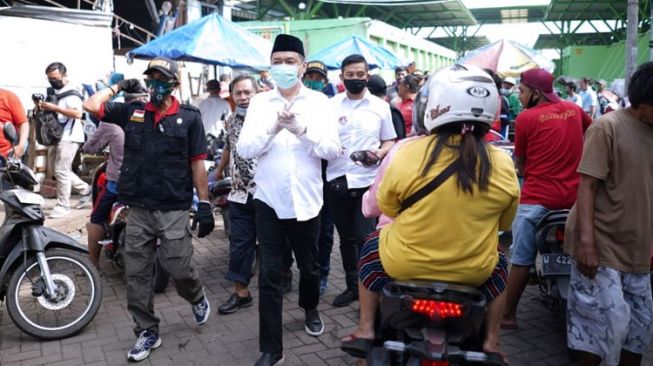 Kelana Aprilianto Siap Kembangkan Pasar Porong untuk Dongkrak Perekonomian