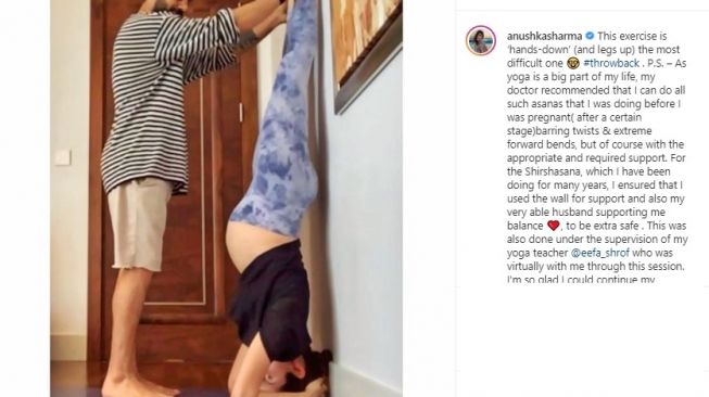 Anushka Sharma yoga (Instagram/@anushkasharma)