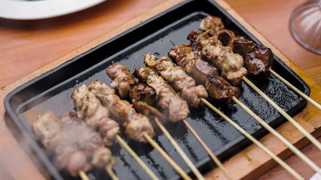 Sate kambing batibul Padepokan Sate Kisanak (Padepokan Sate Kisanak)