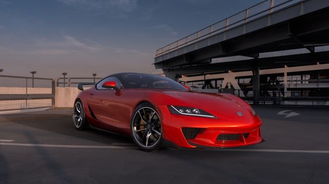 Toyota Supra redesign dengan ide Lexus LC500 [Georgi Bozhkov via Autoevolution].