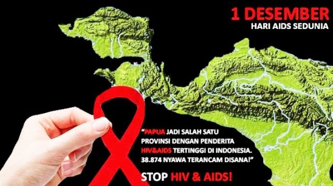 Kasus AIDS di Papua menjadi salah satu yang tertinggi di Indonesia. [Yayasan AIDS Indonesia]