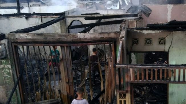 36 Rumah dan 1 Musala di Belawan Ludes Terbakar