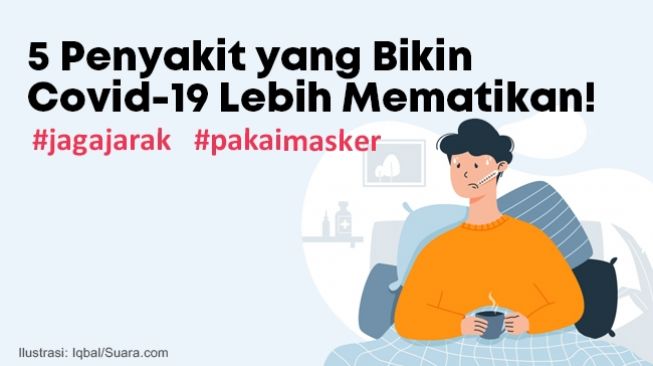 5 Penyakit yang Bikin Covid-19 Lebih Mematikan!