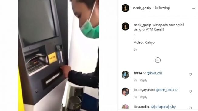 Viral Pria Bongkar Modus Baru Penipuan di ATM, Slot Uang Ditutup Penahan