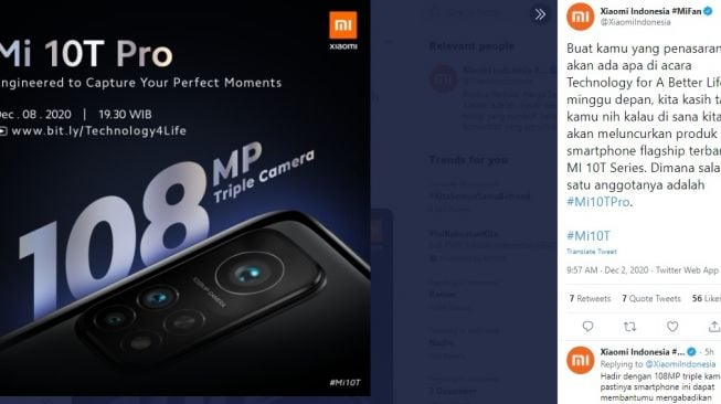 Xiaomi Rilis Mi 10T Pro Versi Baru di Indonesia, Harga Lebih Murah