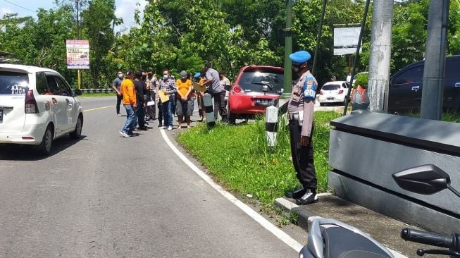 Polisi Gelar Prarekonstrusi Pembunuhan di Patuk, 2 Tersangka Ikut Hadir