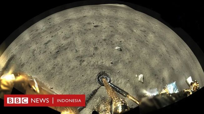 Wahana Antariksa China Kirim Foto Berwarna dari Bulan