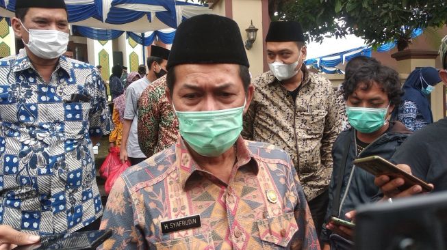 Wali Kota Serang Syafrudin. [Foto: BantenHits.com]
