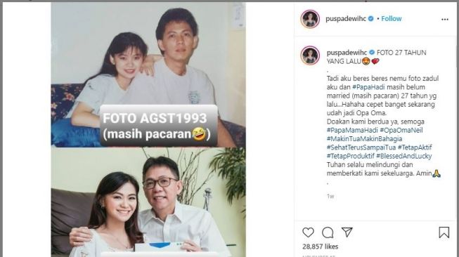 Influencer Puspa Dewi Awet Muda di Umur 53 (instagram.com/puspadewihc)