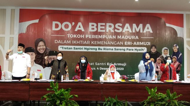 Kampanyekan Eri Cahyadi, Tri Rismaharini Singgung Pengadilan Akhirat