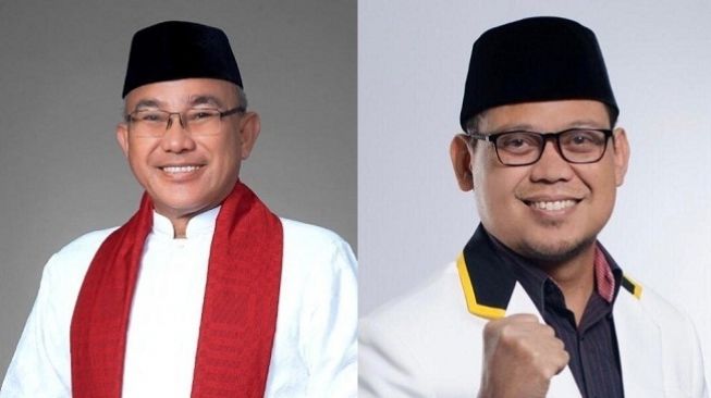 Foto kolase paslon Pilkada Depok 2020 nomor urut 2, Mohammad Idris - Imam Budi Hartono. [Ist]