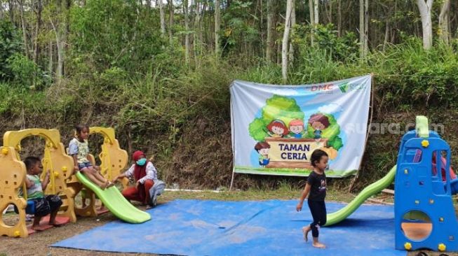 Antisipasi Kekerasan, Ada Posko PPA dan Taman Bermain di Pengungsian Merapi