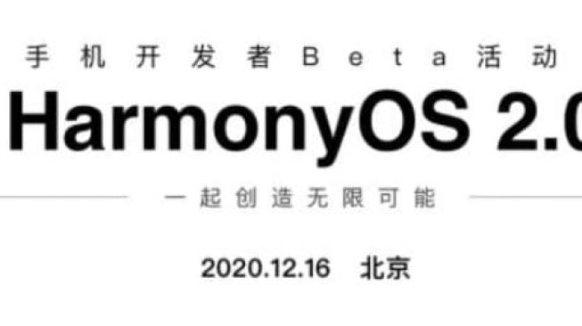 HarmonyOS 2.0 Mobile Beta. (Huawei via IT Home)