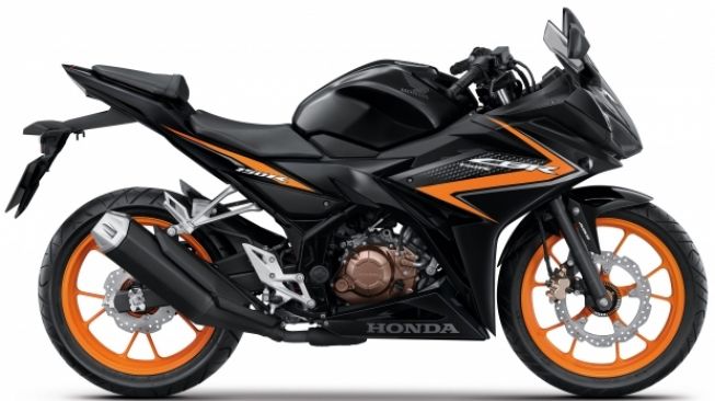 Honda CBR150R baru dengan warna black-orange (Indianauotsblog)