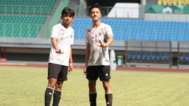 Wonderkid Persija Jakarta, Resa Aditya dan Raka Cahyana Rizky (dok persija)