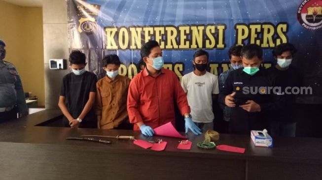 Niat Tawuran, 7 Pemuda Asal Bantul Diringkus Polisi