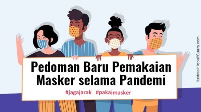 INFOGRAFIS: WHO Buat Pedoman Baru Pemakaian Masker selama Pandemi