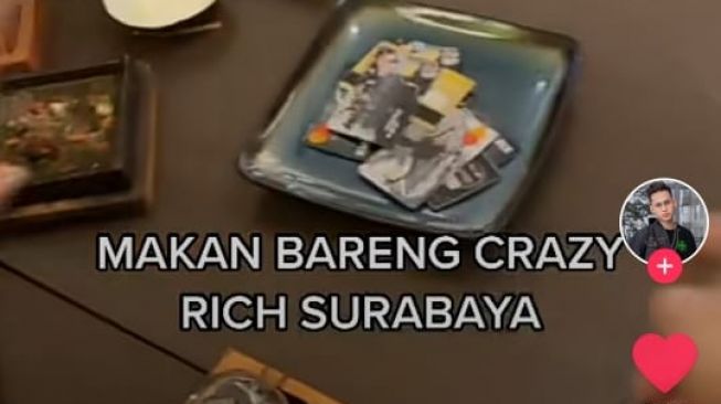 Habiskan Rp 21 Juta untuk makan, crazy rich ini anggap murah (TikTok @indrakenz)