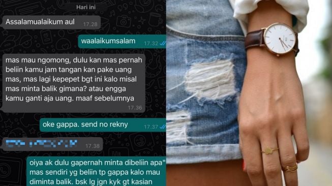 Viral Curhatan Cewek Ditagih Barang Pemberian Mantan, Warganet Gregetan!