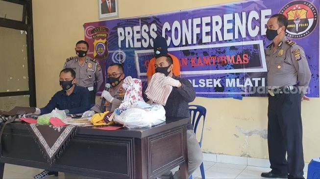 Liburan Bareng Istri, RM Ditangkap Polsek Mlati Akibat Curi Pakaian di JCM