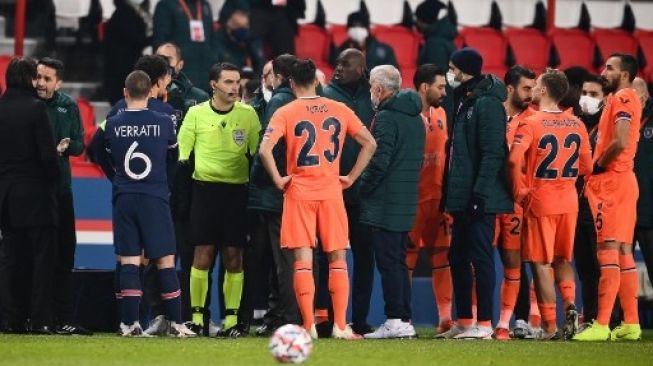 Insiden Rasial di Laga PSG Vs Istanbul Basaksehir, Paksa UEFA Turun Tangan