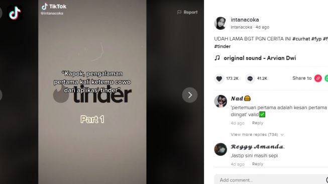 Viral Kisah Cewek Kenalan Lewat Tinder, Ngaku Kapok Gegara Tiket Bioskop