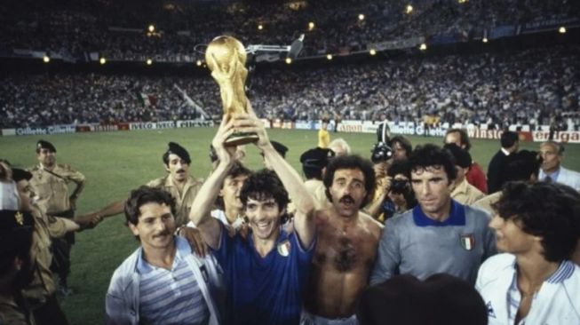 Paolo Rossi saat membawa Timnas Italia juara Piala Dunia 1982. (Dok. FIFA)