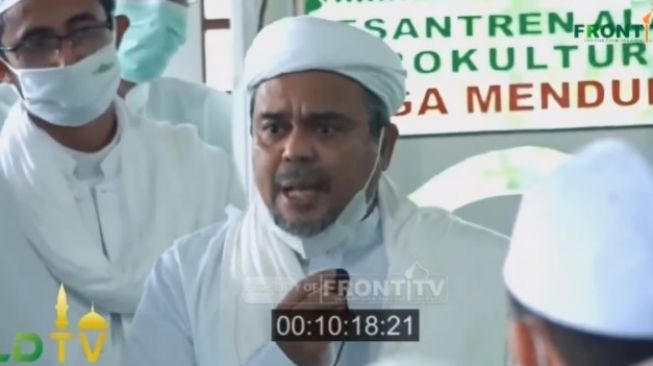 Habib Rizieq Terancam 6 Tahun Penjara, Jadi Tersangka Protokol Kesehatan