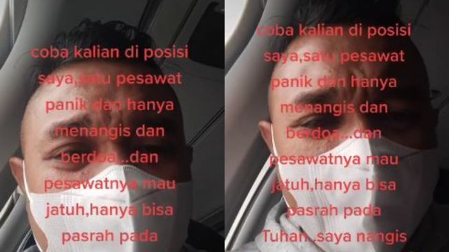 Curhat Penumpang saat Pesawat Mau Jatuh, Ketakutan hingga Menangis