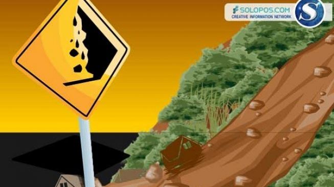 12 Warga Korban Longsor Desa Tengklik Tawangmangu Mengungsi