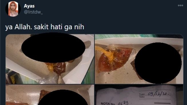 Tak Sesuai Ekspektasi! Perempuan Curhat Makanan yang Dipesan Lewat Ojol