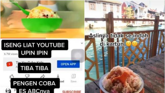 Terniat! Cewek Ini Rela Terbang ke Malaysia Buat Beli Es Campur