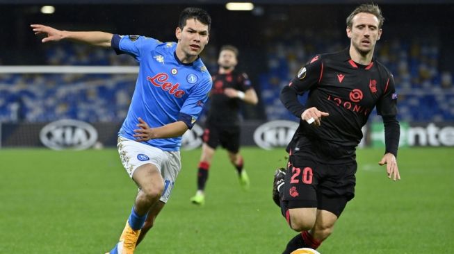 Napoli vs Real Sociedad: Cuma Raih Hasil Imbang, La Real Tetap Lolos