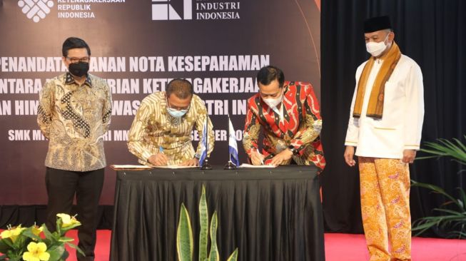 Kemnaker dan HKI Kerja Sama Layanan Bidang Ketenagakerjaan Bekasi