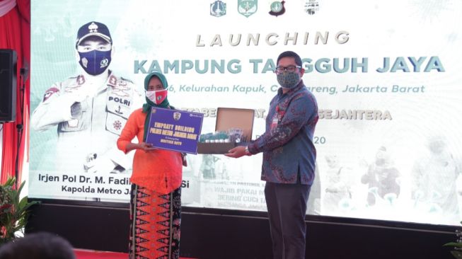 Kuat di Tengah Pandemi, Mustika Ratu Dukung Program Kampung Tangguh Jaya